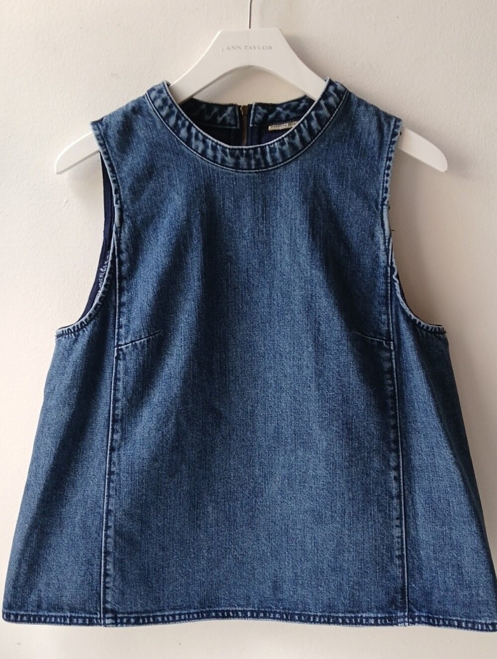 Holding Horses Sleeveless Jean Shirt Women's 8